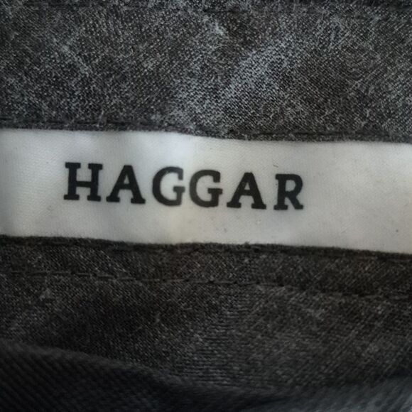 Haggar Men's Charcoal Dress Pants - Picture 2 of 16
